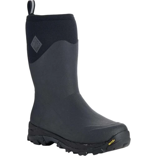 Muck Boots Mens Arctic Ice Mid Arctic Grip Waterproof Wellington Boots - Black 3 Muck Boots Mens Arctic Ice Mid Arctic Grip Waterproof Wellington Boots - Black - Image 2