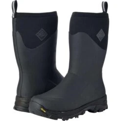 Muck Boots Mens Arctic Ice Mid Arctic Grip Waterproof Wellington Boots - Black 8 Muck Boots Mens Arctic Ice Mid Arctic Grip Waterproof Wellington Boots - Black -Shoe Sales Shop MuckBoots ArcticIceMid Black 2 9