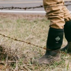 Muck Boots Mens Womens Chore Hi Work Wellies Rain Boots - Black -Shoe Sales Shop MuckBoots ChoreClassicRT Black 9 32