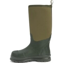 Muck Boots Mens Womens Chore Hi Work Wellies Rain Boots - Moss -Shoe Sales Shop MuckBoots ChoreClassicRT Moss 3 32