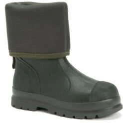 Muck Boots Mens Womens Chore Hi Work Wellies Rain Boots - Moss -Shoe Sales Shop MuckBoots ChoreClassicRT Moss 4 32