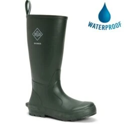 Muck Boots Unisex Mudder Tall Wellington Boots - Moss