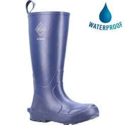 Muck Boots Unisex Mudder Tall Wellington Boots - Navy
