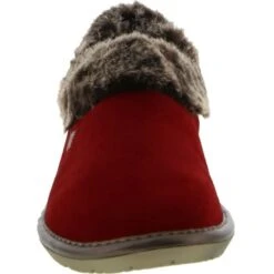 Nordikas Womens 1358 Top Line Outdoor Indoor Sole Bootie Slippers - Alfelpado Cereza Red -Shoe Sales Shop Nordikas 1358 O Cer 02 5