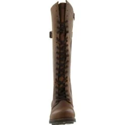 Oak & Hyde Womens Bridge 18 Boots - Brown -Shoe Sales Shop OaH Bridge18 DarkBrown 02 6