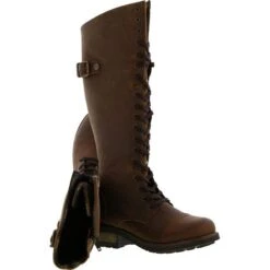 Oak & Hyde Womens Bridge 18 Boots - Brown -Shoe Sales Shop OaH Bridge18 DarkBrown BIRD 6