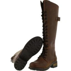 Oak & Hyde Womens Bridge 18 Boots - Brown -Shoe Sales Shop OaH Bridge18 DarkBrown SOLE 6