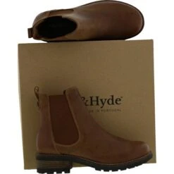 Oak & Hyde Womens Bridge Chelsea Boots - Cognac -Shoe Sales Shop OaH BridgeChelsea Cognac PAIR 13