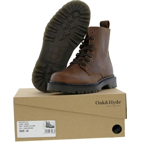 Oak & Hyde Womens Brixton 7 Boots - Brown 9 Oak & Hyde Womens Brixton 7 Boots - Brown - Image 7