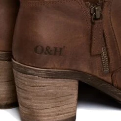 Oak & Hyde Womens East Side Chelsea Ankle Boots - Brown -Shoe Sales Shop OandH EastSide Cesar Brown 3 13