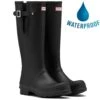 Hunter Mens Original Side Adjustable Boots - Black