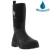 Muck Boots Mens Derwent II Neoprene Wellies Rain Boots - Black -Shoe Sales Shop PS1780 L1 3