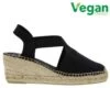 Toni Pons Womens Ter Vegan Sandals - Black 2 Toni Pons Womens Ter Vegan Sandals - Black -Shoe Sales Shop PS2296vg 1