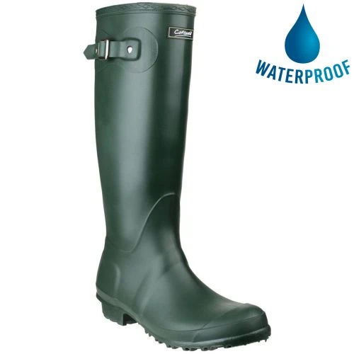 Cotswold Womens Sandringham Original Tall Wellington Boots - Green 3 Cotswold Womens Sandringham Original Tall Wellington Boots - Green