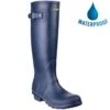 Cotswold Womens Sandringham Original Tall Wellington Boots - Navy -Shoe Sales Shop PS2916 3 6