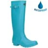 Cotswold Womens Sandringham Original Tall Wellington Boots - Turquoise -Shoe Sales Shop PS2916 6 6