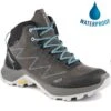 Grisport Womens Lady Terrain Waterproof Walking Boot - Grey Blue -Shoe Sales Shop PS2981WP 1
