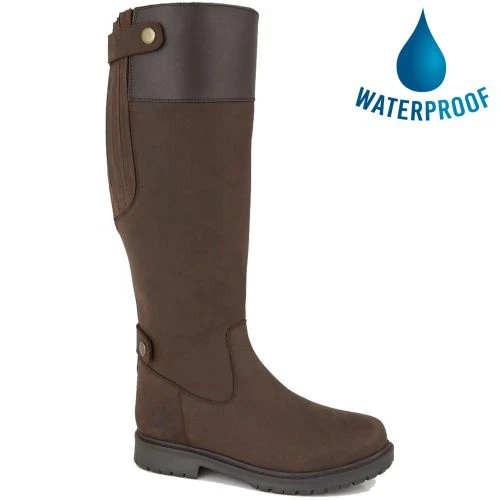 Woodland Womens Harper Waterproof Country Boot - Brown 3 Woodland Womens Harper Waterproof Country Boot - Brown