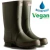 Hunter Mens Gardener Wellington Boots - Dark Olive Clay