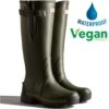 Hunter Womens Balmoral Side Adjustable Neoprene Wellies - Dark Olive 2 Hunter Womens Balmoral Side Adjustable Neoprene Wellies - Dark Olive -Shoe Sales Shop PS3186 VW