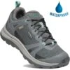 Keen Womens Terradora II WP Waterproof Shoes - Steel Grey Ocean Wave -Shoe Sales Shop PS3299wp 1