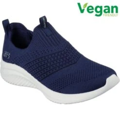 Skechers Womens Ultra Flex 3.0 Classy Charm Slip On Shoe - Navy