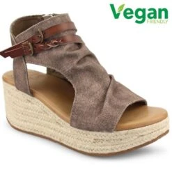 Blowfish Malibu Lacey 4 Earth Wedge Gladiator Sandal - Beachshack