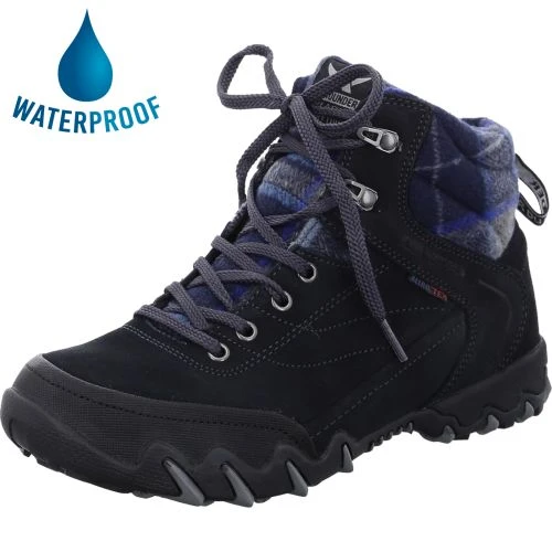 Allrounder By Mephisto Womens Nigata Tex Waterproof Walking Boots - Ocean 3 Allrounder By Mephisto Womens Nigata Tex Waterproof Walking Boots - Ocean
