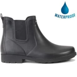 Shoe Sales Shop 23 Aigle Mens Carville 2 Ankle Wellington Boots - Noir