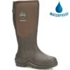 Muck Boots Mens Wetland XF WIDE Tall Adjustable Wellingtons - Bark -Shoe Sales Shop PS3671wp
