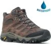 Merrell Mens Moab 3 Mid GTX Waterproof Walking Hiking Boots - Bracken -Shoe Sales Shop PS3763 1