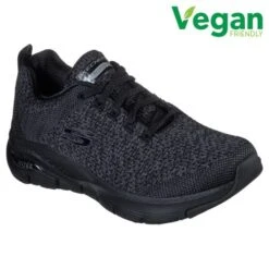 Skechers Womens Arch Fit Infinite Adventure Trainers - Black