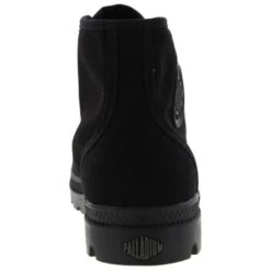 Palladium Mens Pampa Hi Canvas Combat Ankle Boots - Black -Shoe Sales Shop Palladium USPampaHighH Black04 8
