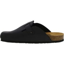 Plakton Mens Gibraltar Clogs - Black -Shoe Sales Shop Plakton Gibraltor Black 03 10 11