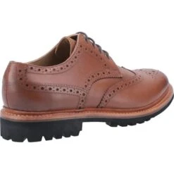 Cotswold Mens Quenington Commando Brogue Shoes - Brown -Shoe Sales Shop QueningtonCommando Brown 2798763
