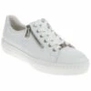 Rieker Womens L59L1 Leather Trainers - White -Shoe Sales Shop Reiker L59L1 83 White 1 6