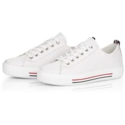 Remonte Womens D0900-80 Trainers - White -Shoe Sales Shop Remonte D0900 80 White 8 6