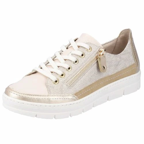 Remonte Womens D5826 Shoes Trainers - Light Gold Sand 3 Remonte Womens D5826 Shoes Trainers - Light Gold Sand