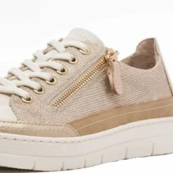 Remonte Womens D5826 Shoes Trainers - Light Gold Sand 10 Remonte Womens D5826 Shoes Trainers - Light Gold Sand -Shoe Sales Shop Remonte D5826 60 Gold 4 6
