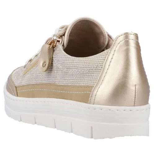 Remonte Womens D5826 Shoes Trainers - Light Gold Sand 7 Remonte Womens D5826 Shoes Trainers - Light Gold Sand - Image 5