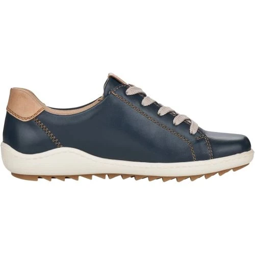 Remonte Womens R1426-14 Trainers - Navy Blue Tan 5 Remonte Womens R1426-14 Trainers - Navy Blue Tan - Image 3