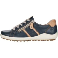 Remonte Womens R1426-14 Trainers - Navy Blue Tan 13 Remonte Womens R1426-14 Trainers - Navy Blue Tan -Shoe Sales Shop Remonte R1426 14 PacificBlue 4 6
