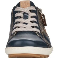 Remonte Womens R1426-14 Trainers - Navy Blue Tan 14 Remonte Womens R1426-14 Trainers - Navy Blue Tan -Shoe Sales Shop Remonte R1426 14 PacificBlue 5 6