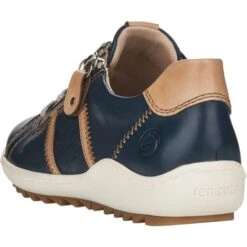 Remonte Womens R1426-14 Trainers - Navy Blue Tan 17 Remonte Womens R1426-14 Trainers - Navy Blue Tan -Shoe Sales Shop Remonte R1426 14 PacificBlue 8 6