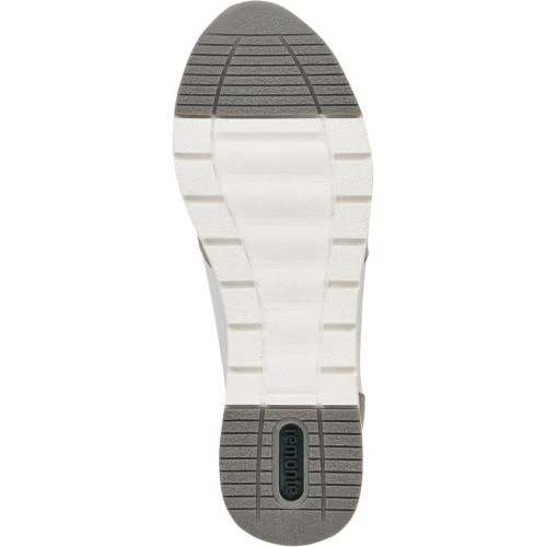Remonte Womens R6706-80 Trainers - White Green Pink 8 Remonte Womens R6706-80 Trainers - White Green Pink - Image 6