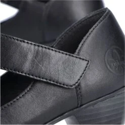 Rieker Womens 41793-02 Court Shoes - Black Black -Shoe Sales Shop Rieker 41793 Black 10 6