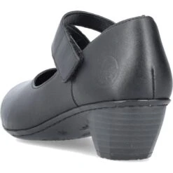 Rieker Womens 41793-02 Court Shoes - Black Black -Shoe Sales Shop Rieker 41793 Black 3 6