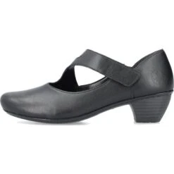 Rieker Womens 41793-02 Court Shoes - Black Black -Shoe Sales Shop Rieker 41793 Black 5 6