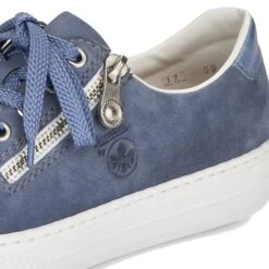 Rieker Womens L59L1 Shoes - Light Blue Sky -Shoe Sales Shop Rieker L59L1 10 Blue 11 13