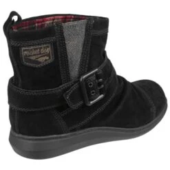Rocket Dog Womens Mint Ankle Boots - Black -Shoe Sales Shop RocketDog Mint Black 3 6